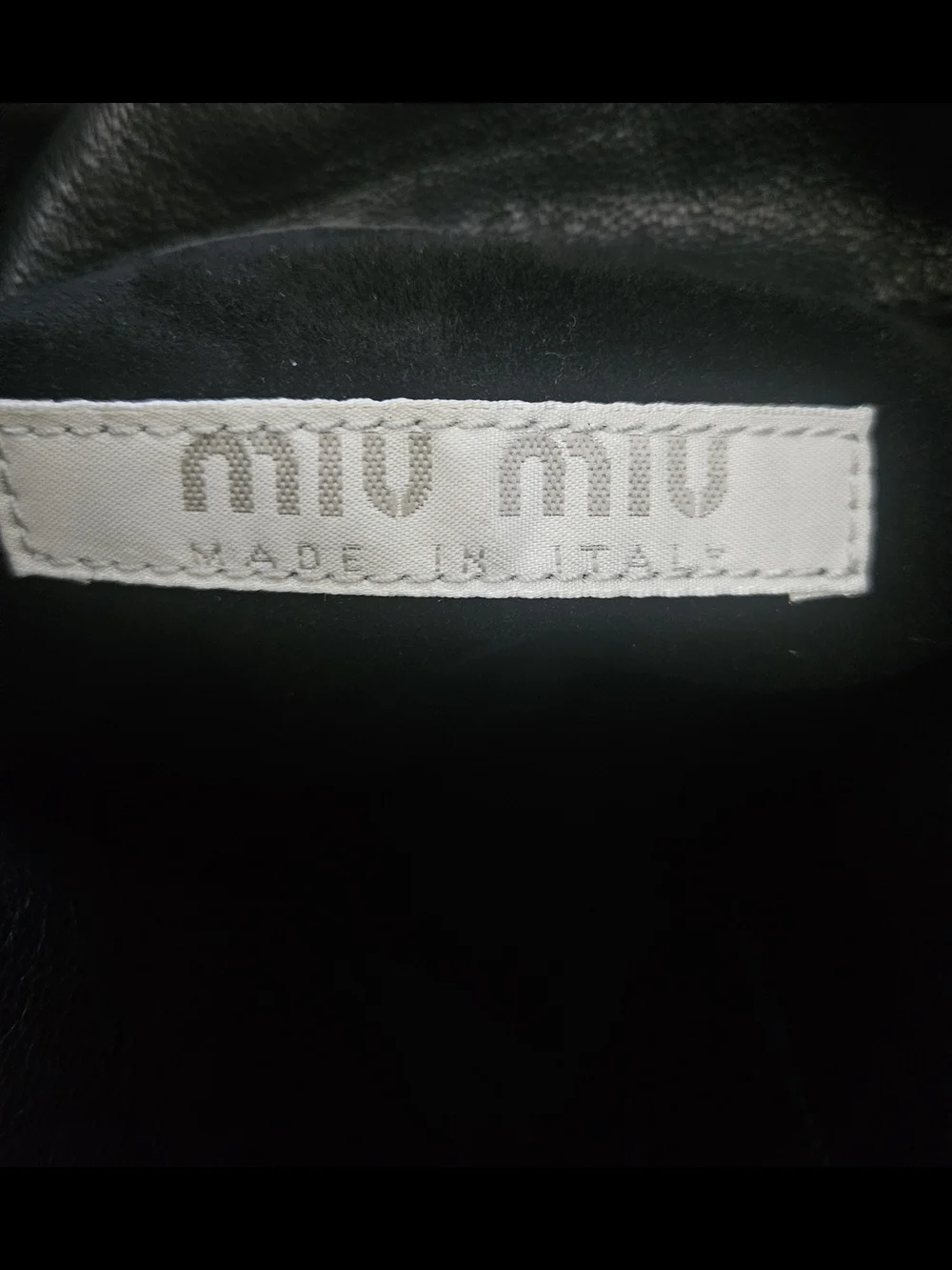 Miu Miu Leather Crossbody Sling Bag